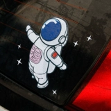 Космонавт, космическая наклейка, светоотражательный шлем