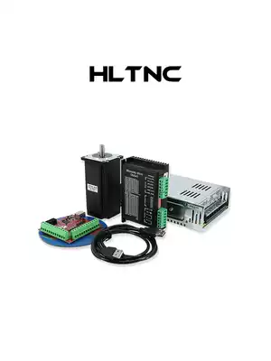 MACH3 Three-axis four-axis NEMA23 57 stepper motor drive interface board TB6600 DM542 Power supply set