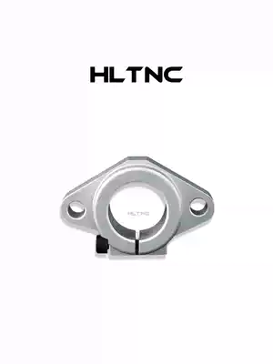 (HLTNC) Optical axis horizontal support base bracket fixing base aluminum SHF8 10 16 20 25 30 40 50