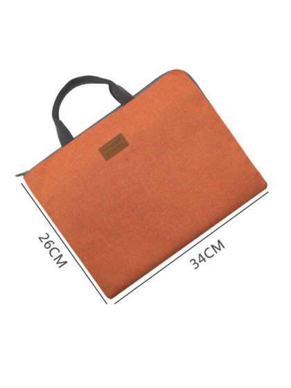 手提文件袋拉链帆布防水补习袋韩国小清新A4公文包女手提韩版文件包男商务办公资料袋学生用试卷收纳手提袋