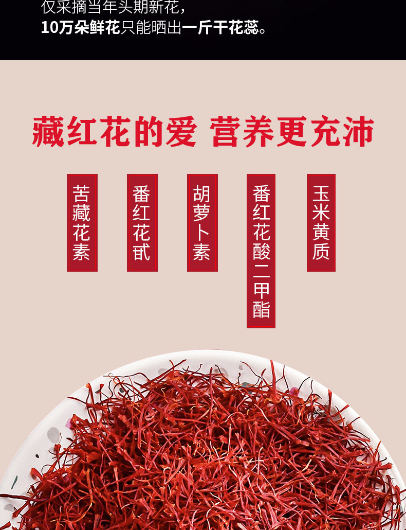 固顺堂 伊朗原产藏红花 1g 图5