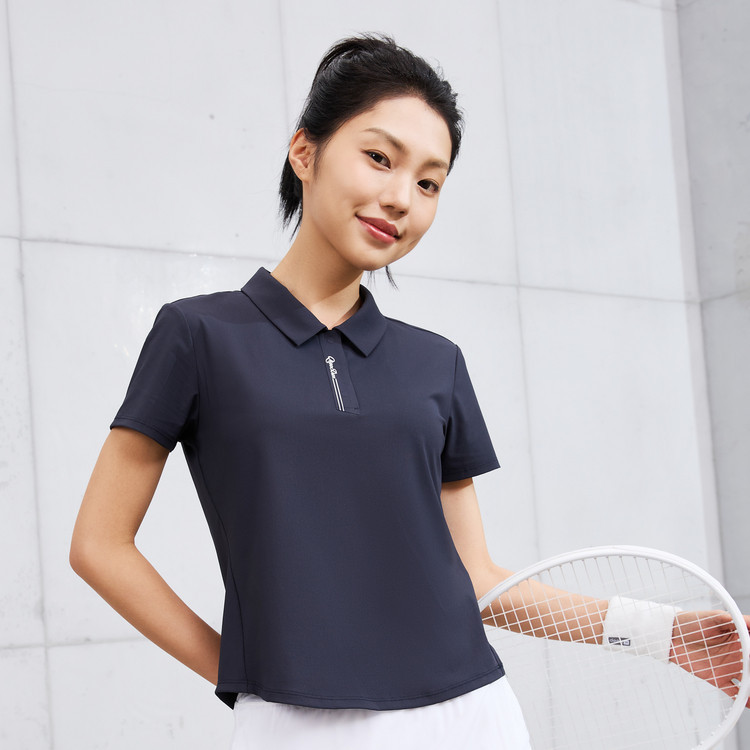 Jordan Women's Short-Sleeved T-Shirt Polo Shirt 2026 Summer Breathable Ice-Feel Sports Lapel Half-Sleeve Qdehs2263085