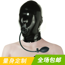 Latex choking head puff mouth plug deep throat other slave props custom for personalized utensils