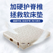 Shu Chun Simmons natural eco-friendly coconut palm mattress thickened soft and hard 1 5 1 8 meters double spring Brown pad