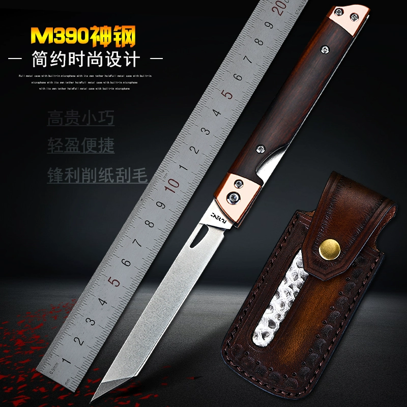 Độ cứng cao m390 dao thép bột dao gấp dao nhỏ tự vệ dao sắc bén dao gấp cầm tay cầm tay ngoài trời - Công cụ Knift / công cụ đa mục đích