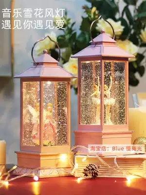 Music box crystal ball music box little girl to send girlfriend girlfriend creative shake sound Net Red birthday gift children