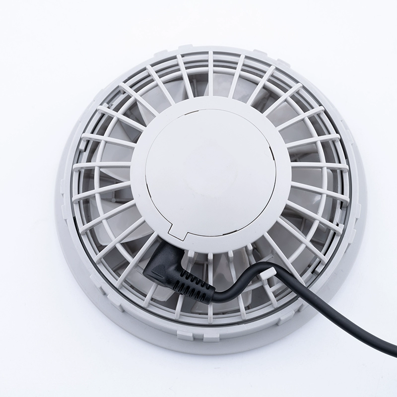 DC7.4V không chổi than quạt mạnh thể tích không khí có thể điều chỉnh bánh răng làm mát điều hòa không khí phụ kiện quần áo công trường xây dựng với quần áo quạt quạt điều hòa áo