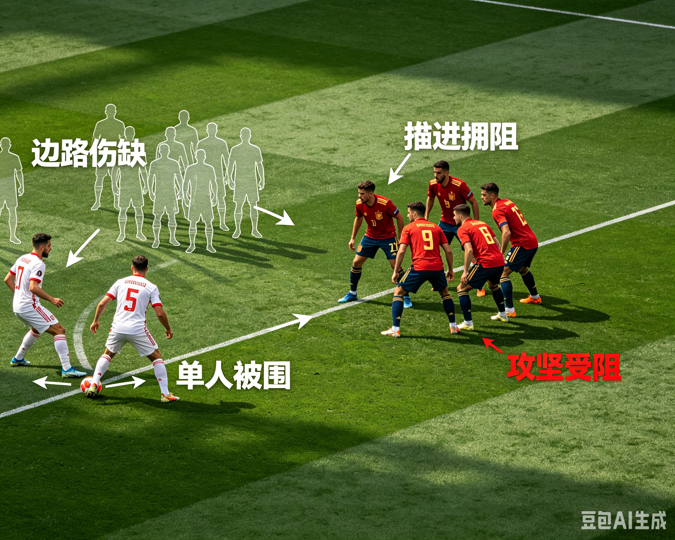 西班牙 VS 奥地利前瞻:斗牛士边路伤缺攻坚遇阻 黑马能否淘汰西班牙?