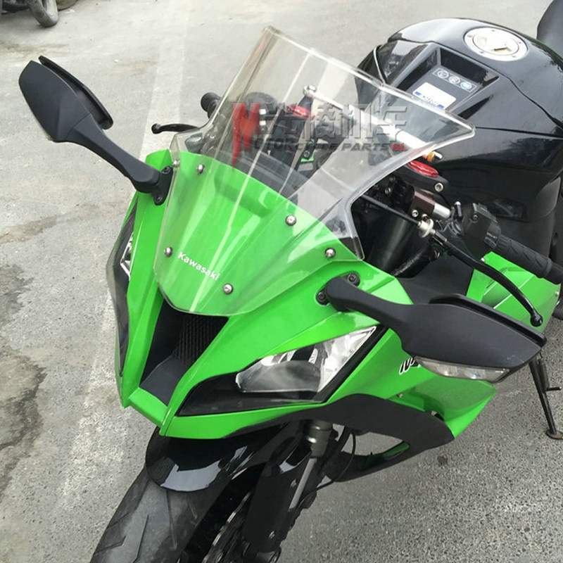 Suitable for Kawasaki's new ZX-10R 11 13 14 15 years big cow front windshield deflector windshield