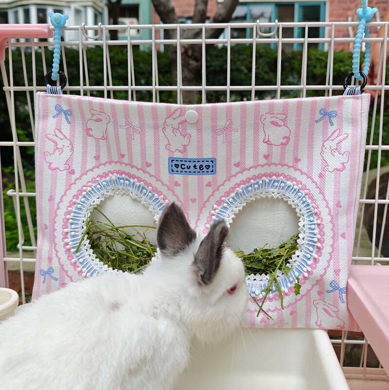 Rabbit Hay Bag Hanging Grass Bag