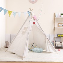 Childrens triangle tent indoor small apartment Princess large small secret base girl bed small roof boy