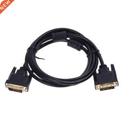 DVID to DVID Male to Male Dual LInk DVI Cable 6FT New