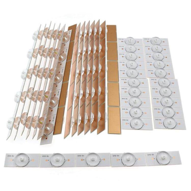 Нето 100pcs 3v smd lamp bead optical lens with filter for 32-65 i OTHER