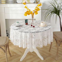 Tea Table Lace Tablecs waterproof and anti-wash High-level anti-burn 2022 New Nordic plastic Thickened Rice Table