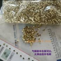 New product 4mm semi-automatic eyelet machine buttonhole hollow rivet 5 5m gold silver m color button eyelet button upper and lower