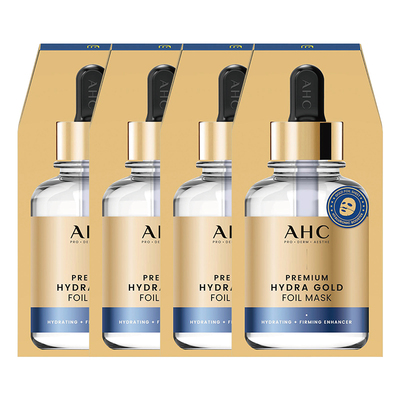 【直播专享】AHC黄金面膜4盒补水保湿焕亮紧致舒缓官方旗舰店正品
