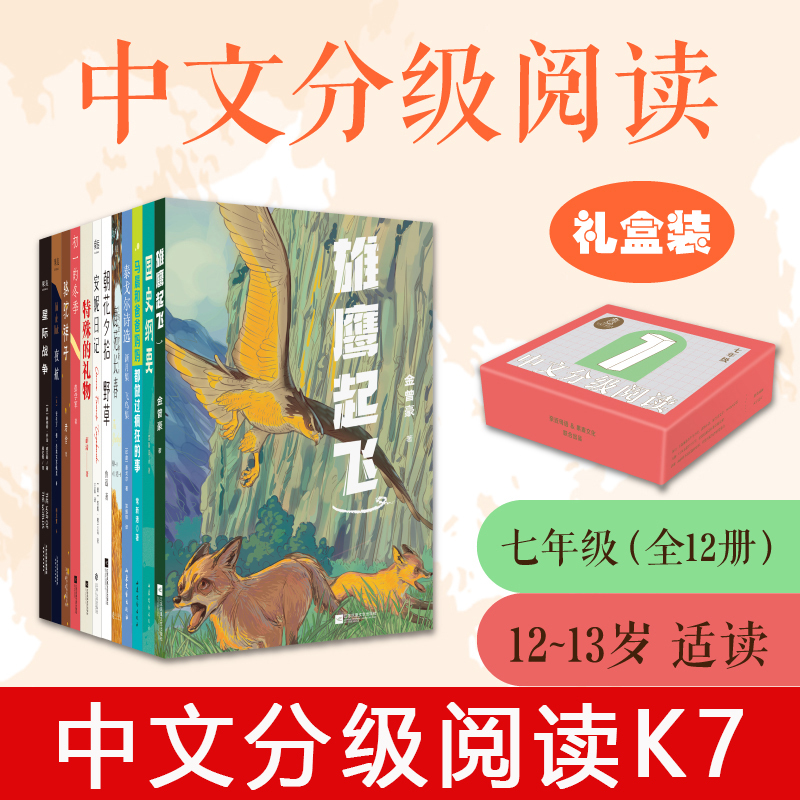 The Diary of Anne Frank Chinese Graded Reading Series K7, Complete Set of 12 Books, Optional: Camel Xiangzi, Morning Flowers Picked at Dusk, Wild Grass, Selected Poems of Tagore, Special Gift, 12-13 Years Old, Seventh Grade, World Famous Novels, Foreign Novels, Extracurricular Reading for Junior High School Students