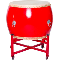 6 5-inch treble drum hall drum Sichuan hall drum log drum white stubble drum drama drum troupe drum cowhide drum musical instrument war drum