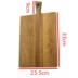Tấm gỗ hình chữ nhật dao kéo bảng gỗ khay gỗ hộ gia đình khay gỗ khay gỗ kiểu Nhật Bản tấm gỗ - Tấm