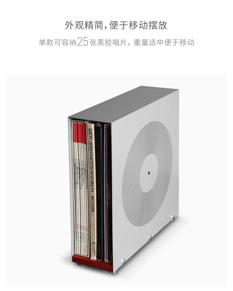 GreyCube xám vuông đĩa vinyl đĩa cd đĩa ghi âm ghi âm chuyên dụng LP vinyl lưu trữ kệ lưu trữ - Kệ kệ treo tường đơn giản