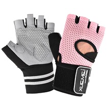 Weightlifting fitness Gloves Ladies breathable non-slip wrist guard dumbbell half finger sports gloves summer thin custom