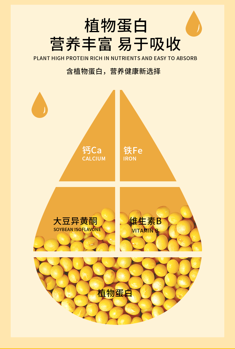 【送打卡表】21天自律打卡无添加脂豆浆粉