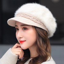 Female clay hat New Wild Winter Yellow hat tide winter fashion Korean hat middle-aged man hat