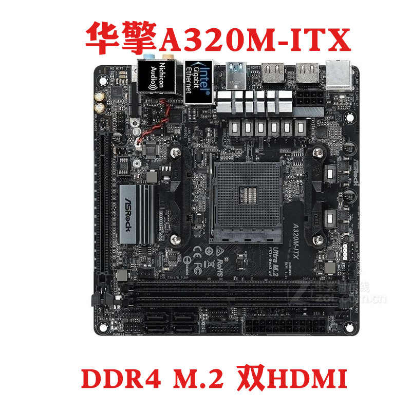 Asrock A320itx CPU Ryzen5 5500gt Ddr4 16gb Asrock A320itx FOR