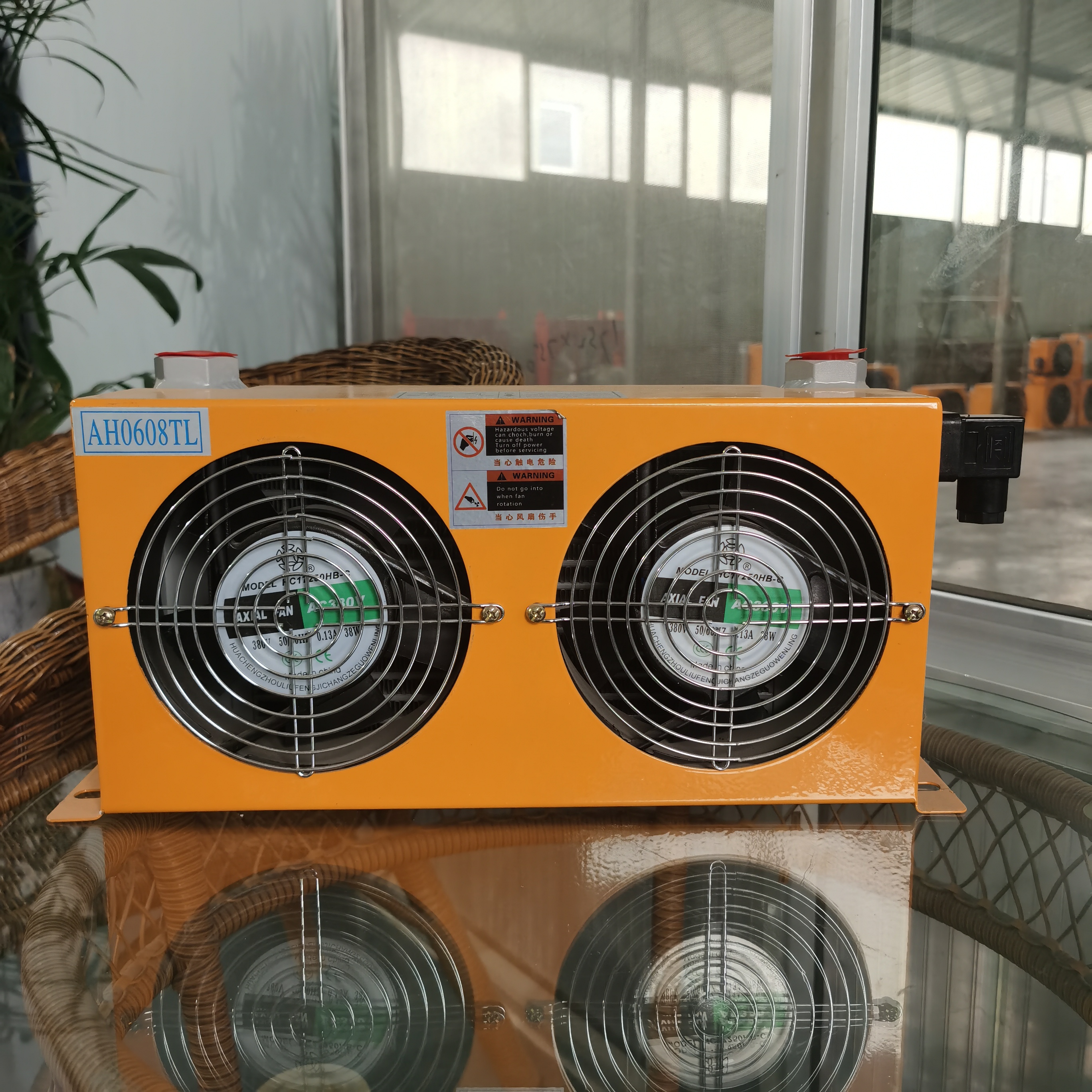 0608TL Hydraulic Air Cooler Hydraulic Oil Cooler Hydraulic Station Special crane loader thread