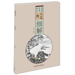 工笔鹰细解 关岩 中国画技法书籍 国家图书馆书店正版