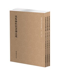 国学基本典籍丛刊 宋本春秋穀梁传注疏全三册范宁注著采用锁线胶订利于长时间的保存 奴隶社会书籍国家图书馆出版社 国图正版