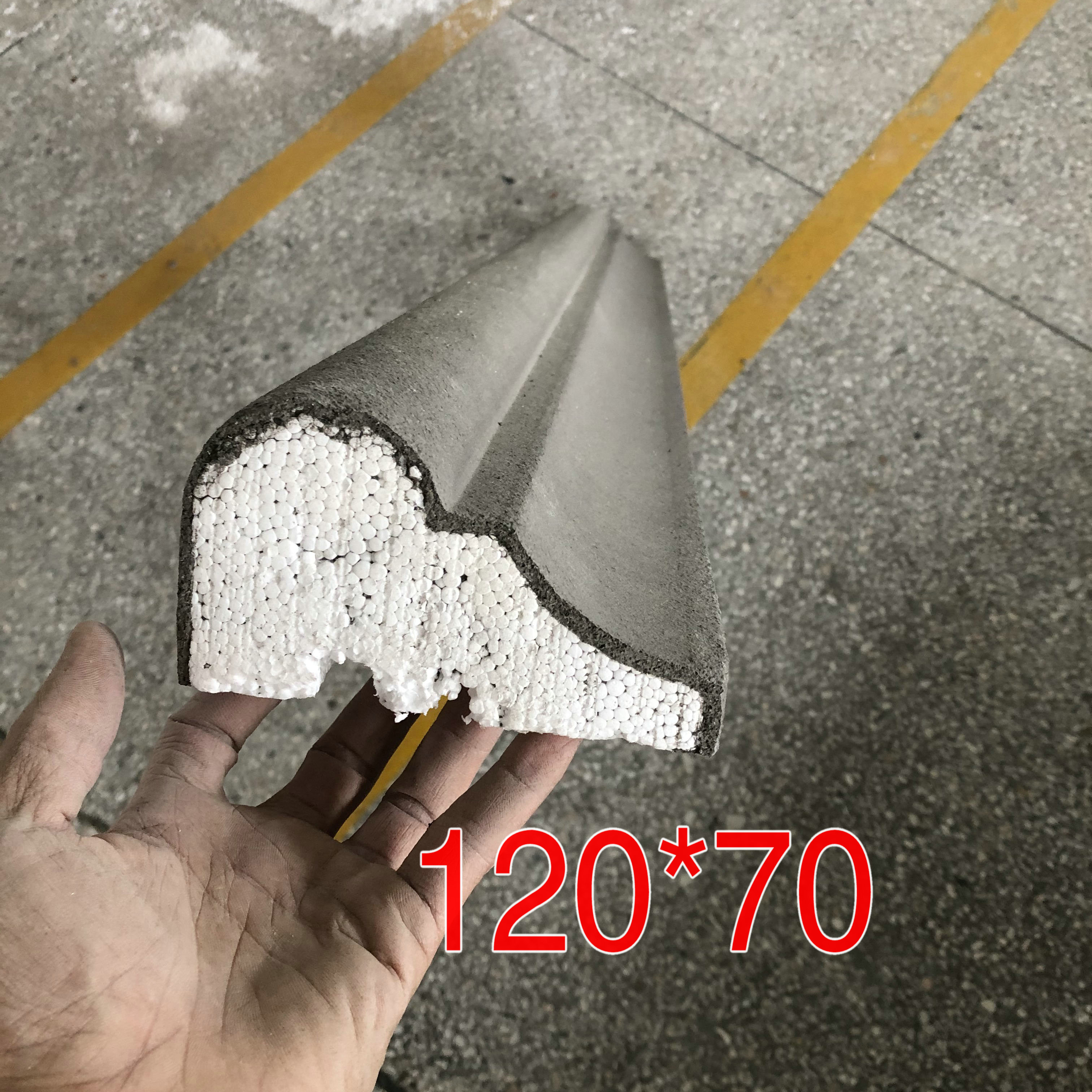 European eps exterior wall decorative foam line Window cover edge window frame Outdoor cornice drip line Finished components