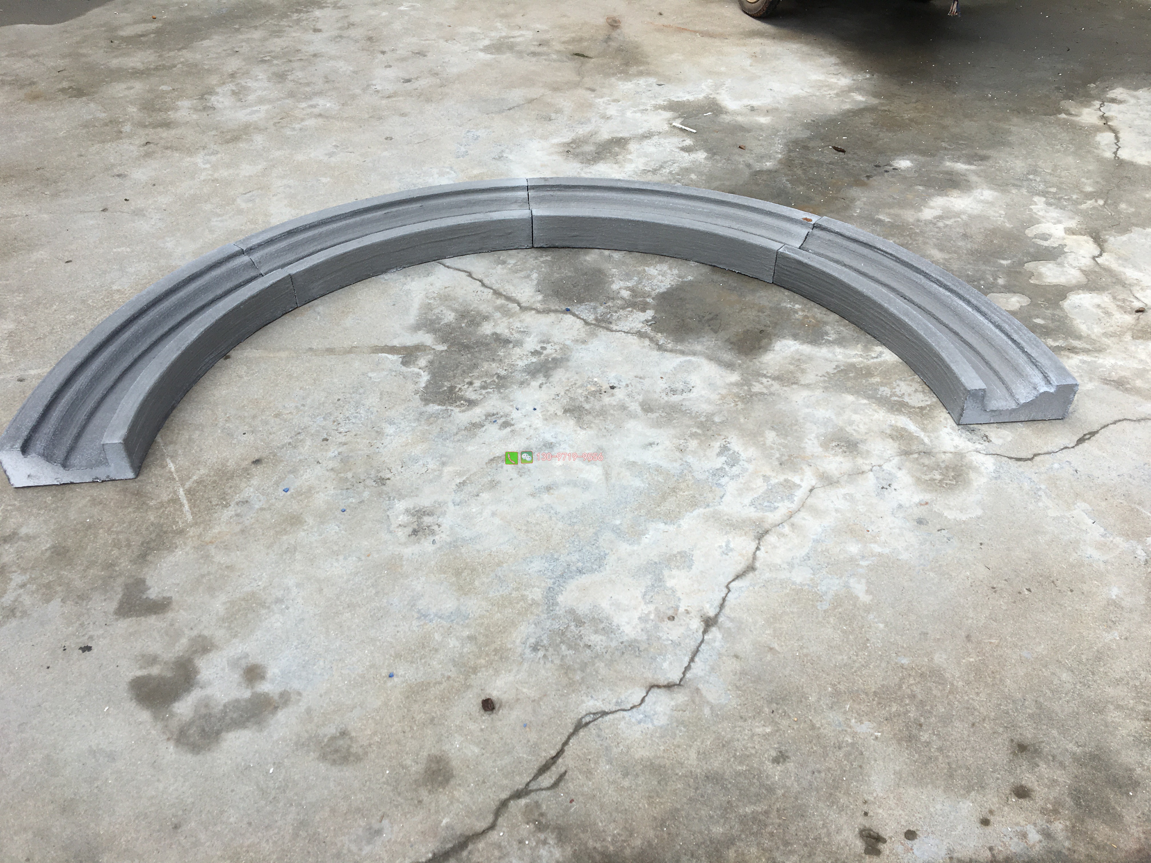 eps exterior wall decoration foam arc window strip line villa window cover arc arched door head shape outdoor window frame