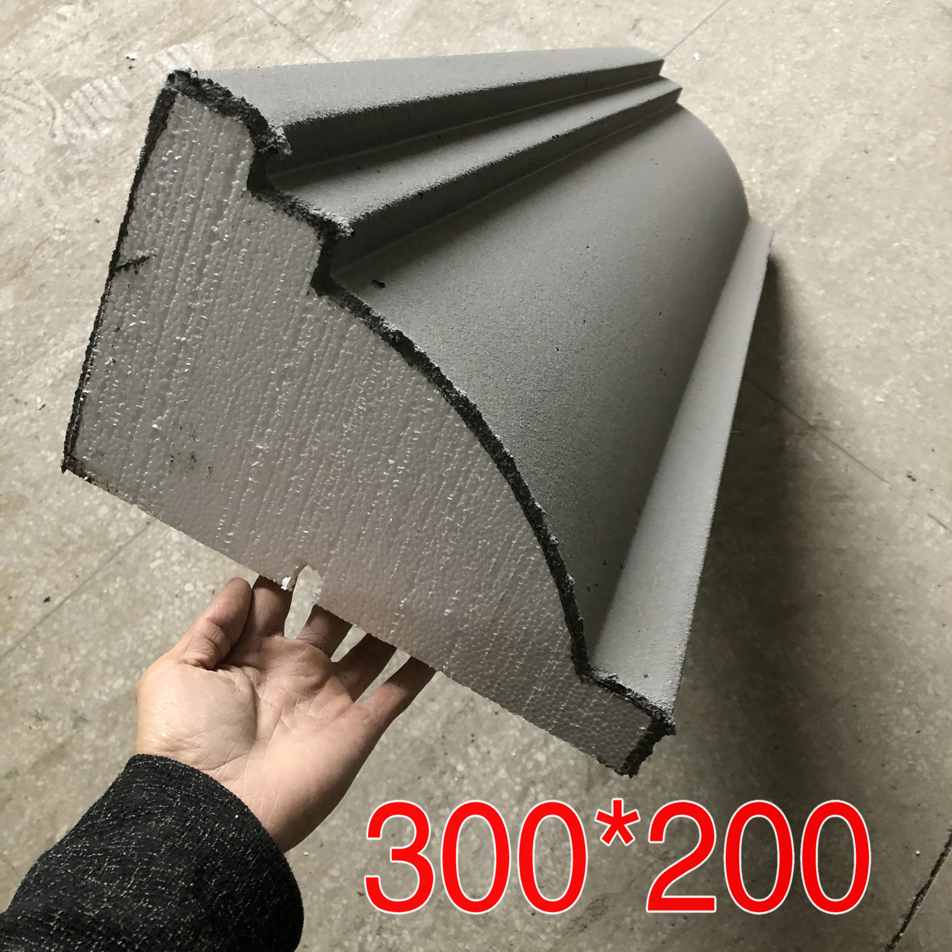 Rural self-built house exterior wall decoration eps foam line cornice drip line Chinese-style eaves door head villa waist line