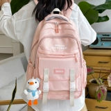 Ранец, вместительная и большая сумка через плечо для школьников, японский рюкзак, для средней школы, подходит для подростков