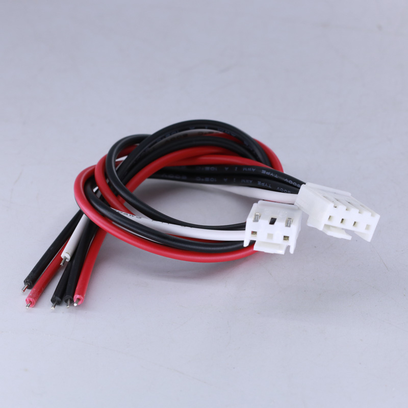 Power lead VH3 96mm-3p hollow 4p Dupont wire single head terminal connecting wire 30cm bare plate extension cord