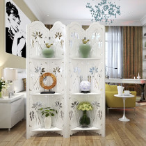 European style folding screen partition fashion hotel office small apartment mobile bedroom living room modern simple folding screen