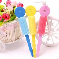 Sponge curling iron stick curling iron sleeping lazy curling barrel wet and dry use does not hurt hair big wavy hair curling god