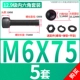M6*75 [5 комплектов]