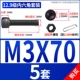 M3*70 (5 подходов)