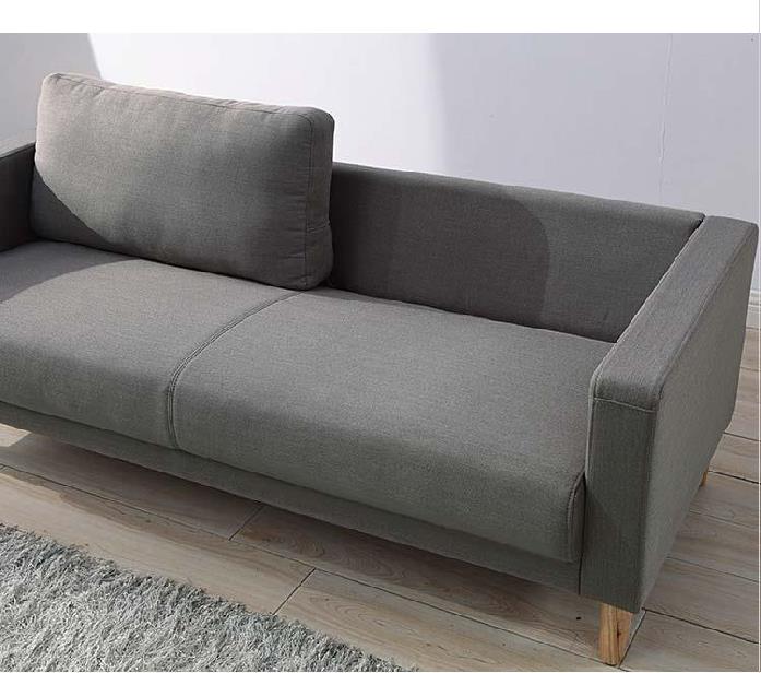 Cafe combination studio office business reception sofa cloth art sofa tea table 1.7 meters long European household