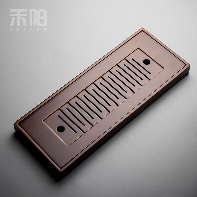 Send Yang tea tray bamboo sea water tea tea table saucer kung fu tea set solid wood, bamboo, small tray bearing kettle
