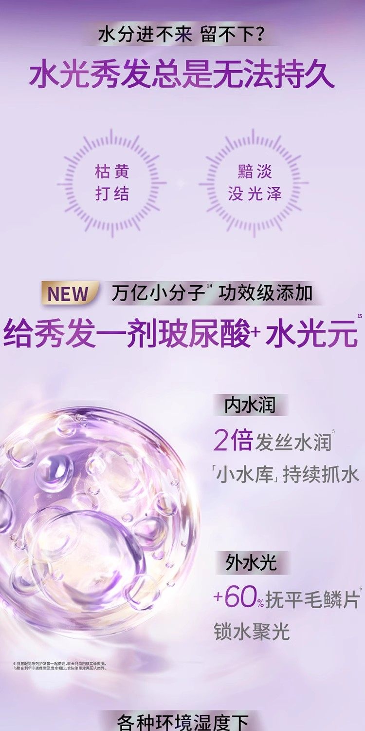 安享好物 安享B级洗发水-力士玻尿酸 亮黑洗发乳