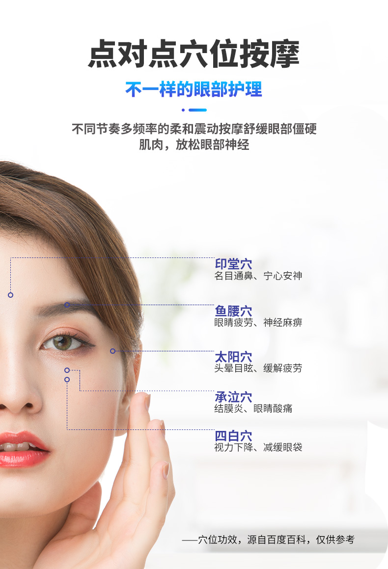 德国 KASJ 升级款多点气囊 眼部按摩仪 图2