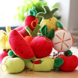 Маленькая плюшевая подвеска, кукла, морковная клубника