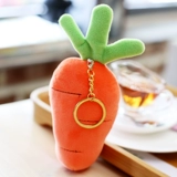 Маленькая плюшевая подвеска, кукла, морковная клубника