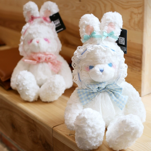 Милый кролик, успокаивающая плюшевая игрушка, тряпичная кукла, талисман, стиль Лолита, год кролика, талисман года