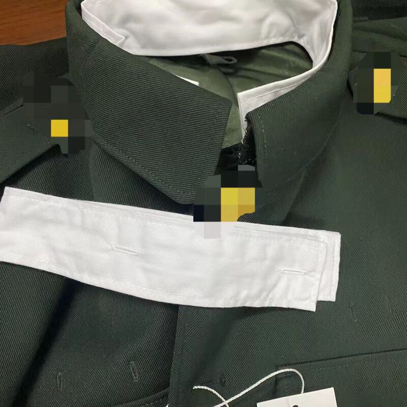 Free Shipping Men's and Women's Pine Green Spring and Autumn Lapel Blazer Formal Suit Jacket Pants Winter Zhongshan Suit Stand Collar Regular Wear