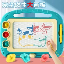 Magnetic drawing board writing tablet children erasable infant baby painting theorist home coated color graffiti plate can be eliminated