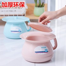 Plastic with cover for pregnant women Urine Barrel Adults Home Deodorized Women Bedrooms Old urinals for night urinals Adult Night Pots